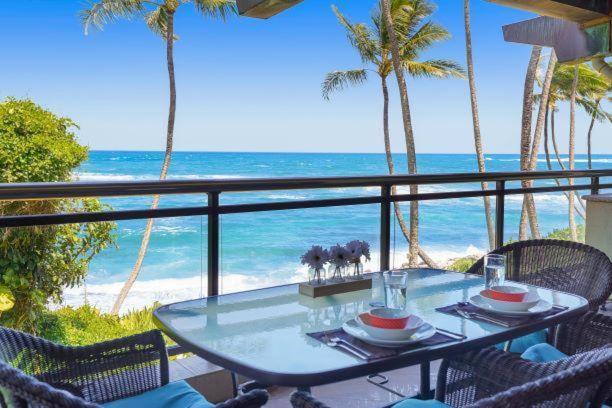 Luxury 2-Story Oceanfront Condo W/ Views & Pool Wailua  المظهر الخارجي الصورة