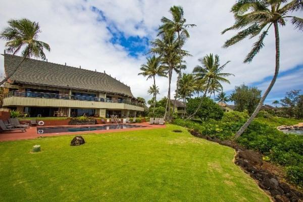 Luxury 2-Story Oceanfront Condo W/ Views & Pool Wailua  المظهر الخارجي الصورة